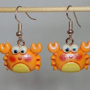 Kawaii Crab Earrings