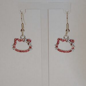 Kitty Head Pink & White