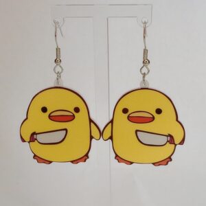 Knife Duck Earrings