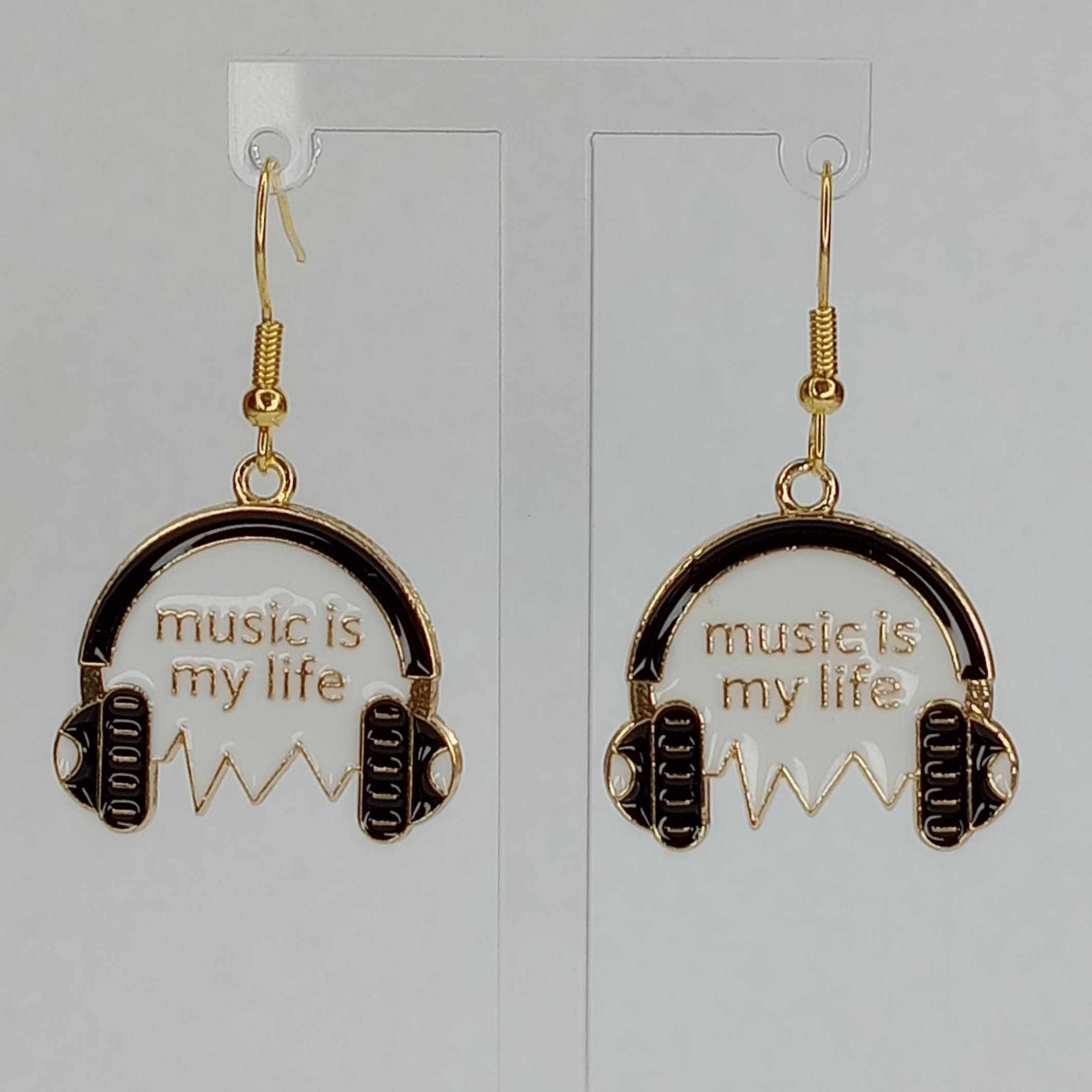 "Music Is My Life" Earrings