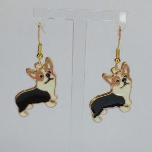 Corgi Dog Earrings